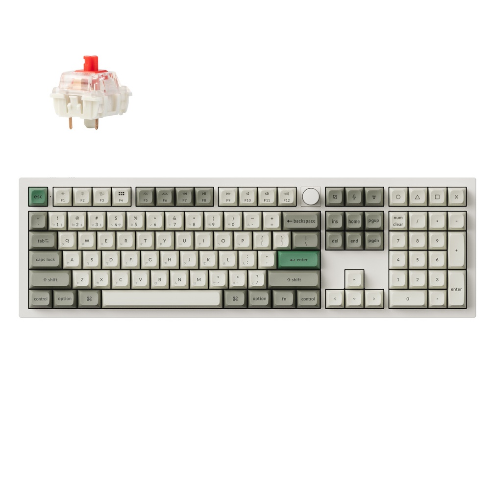 Keychron Q6 MAX紅軸RGB熱插拔機械鍵盤