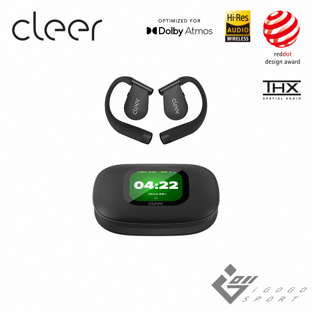 Cleer ARC 5開放式AI藍牙耳機音樂版曜石黑