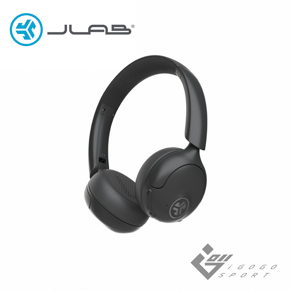 JLab GO Lux ANC耳罩式藍牙耳機(石墨黑)