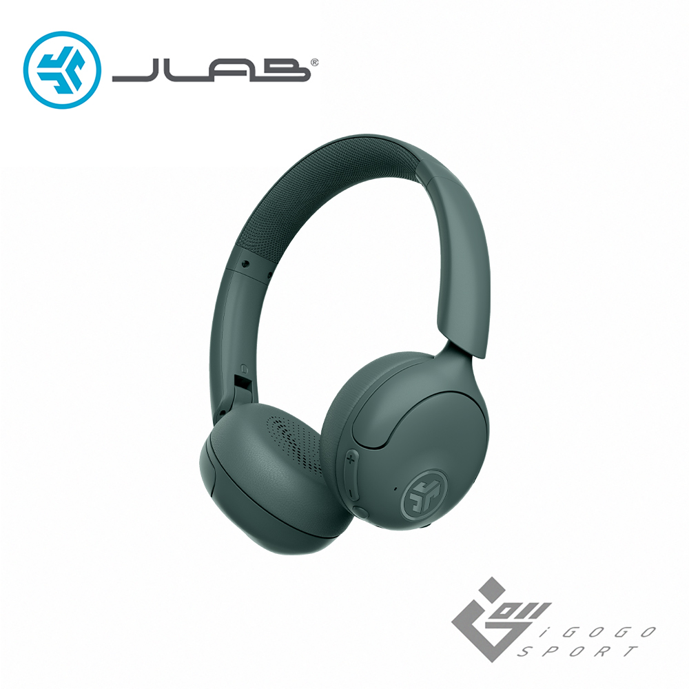 JLab GO Lux ANC耳罩式藍牙耳機(鼠尾草綠)