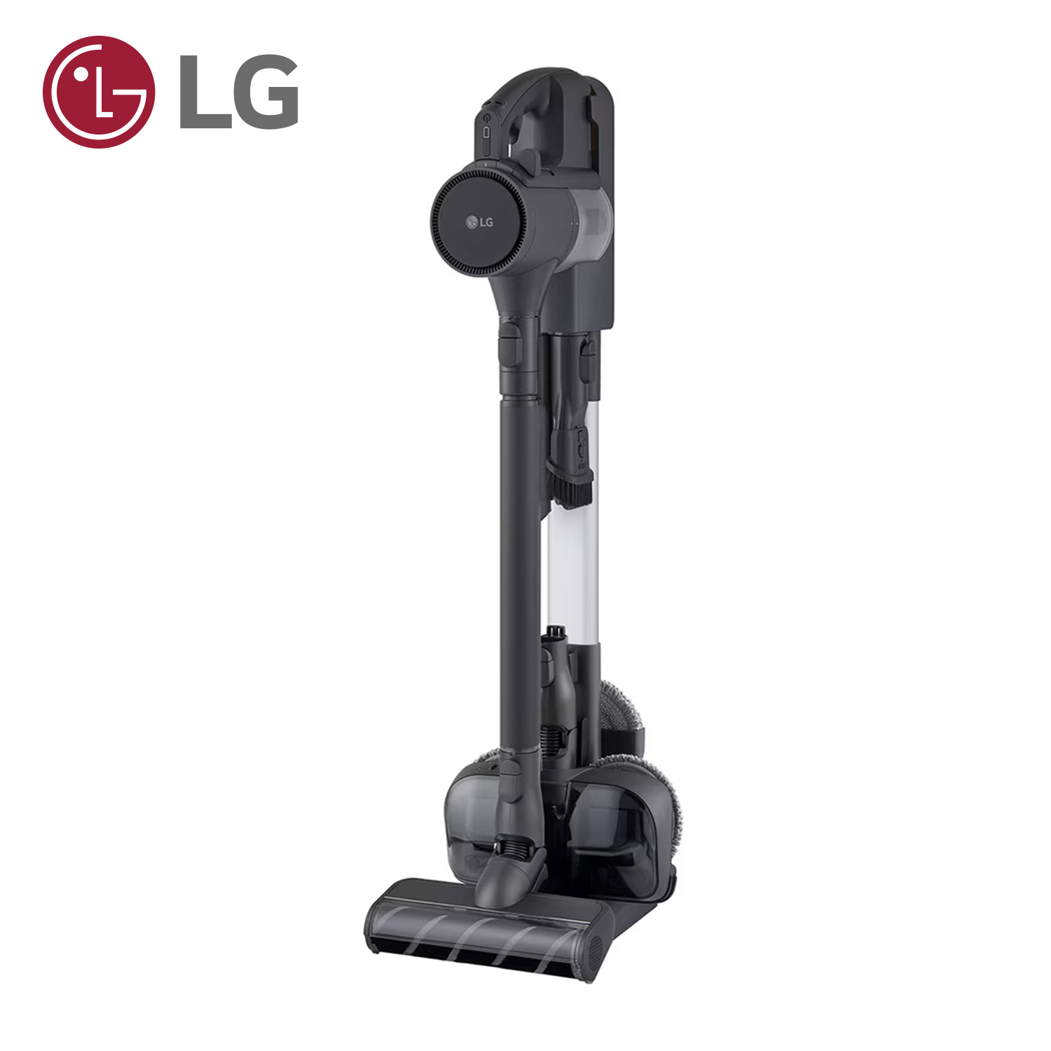 LG CordZero A9K+ 濕拖無線吸塵器 | 永夜灰