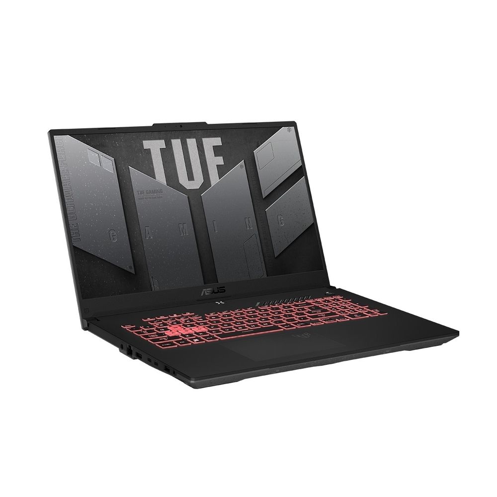 華碩 ASUS TUF AI電競筆電 17.3" (R7-7445HS/16G/512G/GeForce RTX 4050-6G/W11) 灰 - 細節圖 1