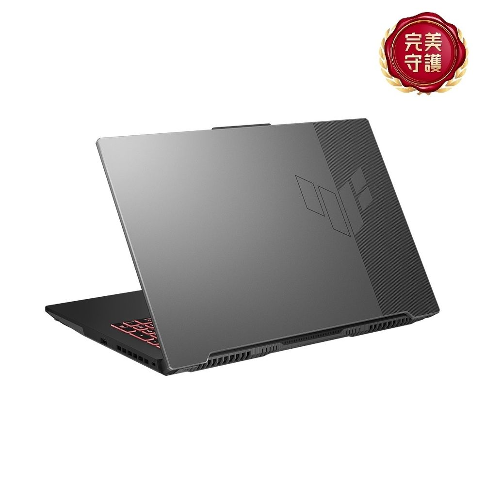 華碩 ASUS TUF AI電競筆電 17.3" (R7-7445HS/16G/512G/GeForce RTX 4050-6G/W11) 灰 - 細節圖 2