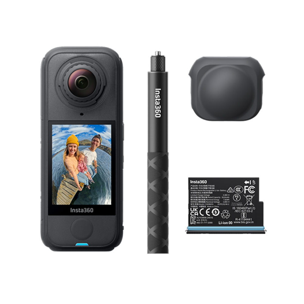 Insta360 X4 Air 8K全景相機 入門套裝 石墨黑