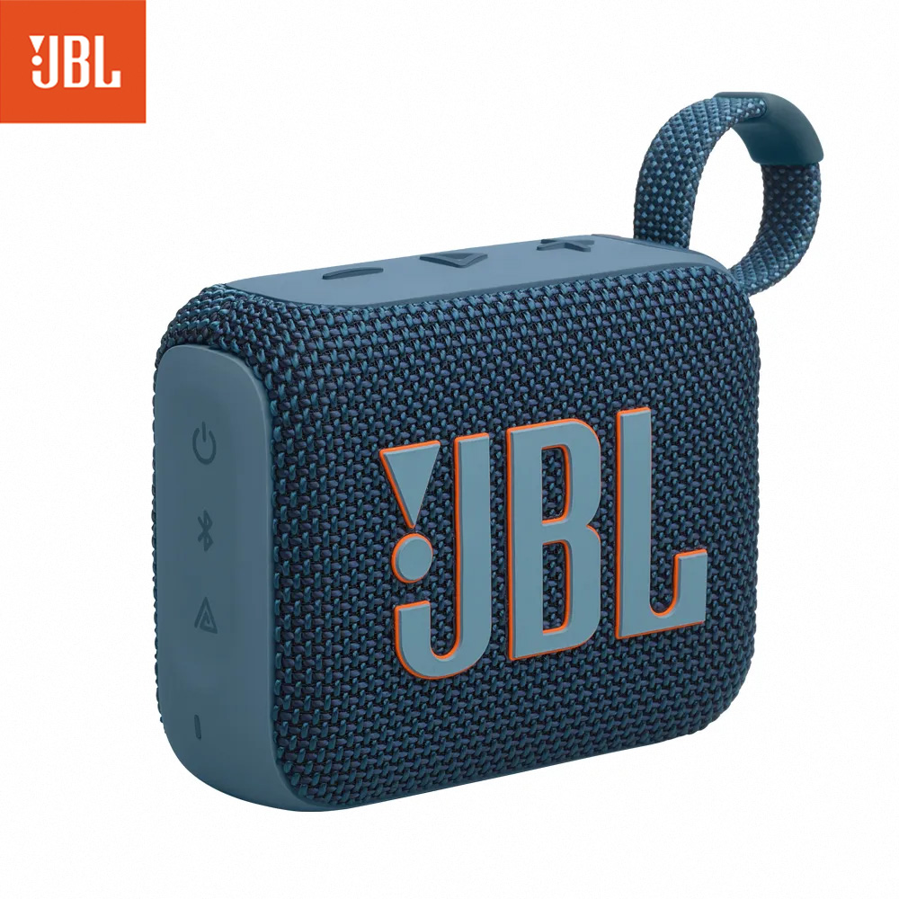 JBL GO 4可攜式防水藍牙喇叭(藍色)