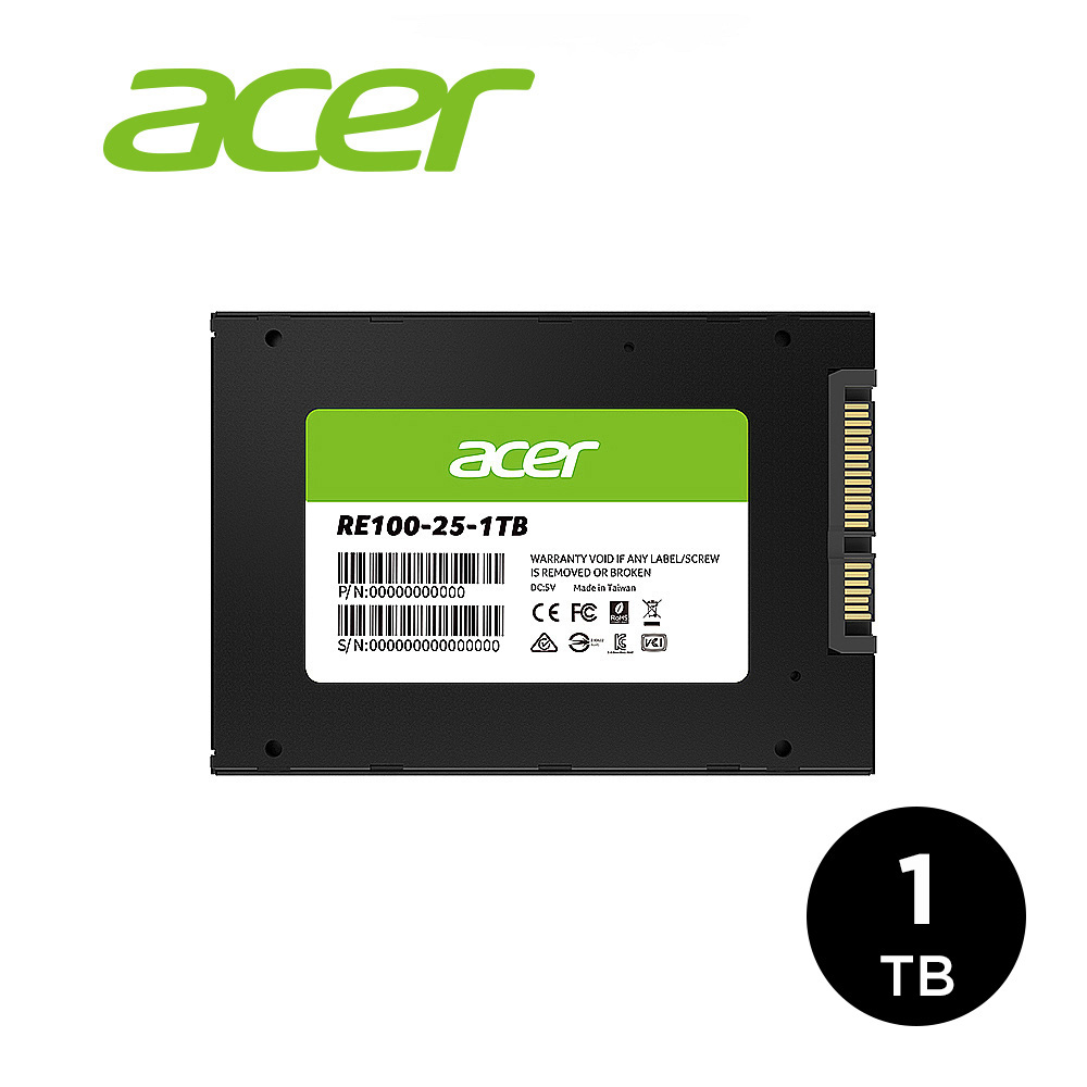 ACER 宏碁 2.5吋 1TB SATA固態硬碟