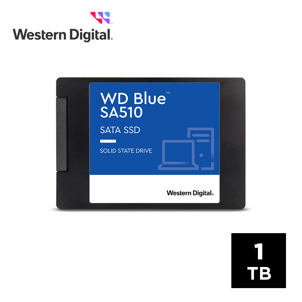 WD 2.5吋 SA510 1TB SATA 固態硬碟(藍標)