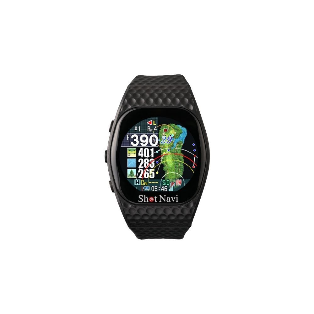Shot Navi INFINITY Touch 高爾夫手錶(黑)
