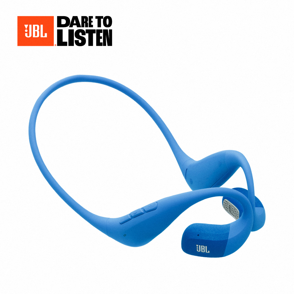 JBL Endurance Pace開放式藍牙耳機-藍