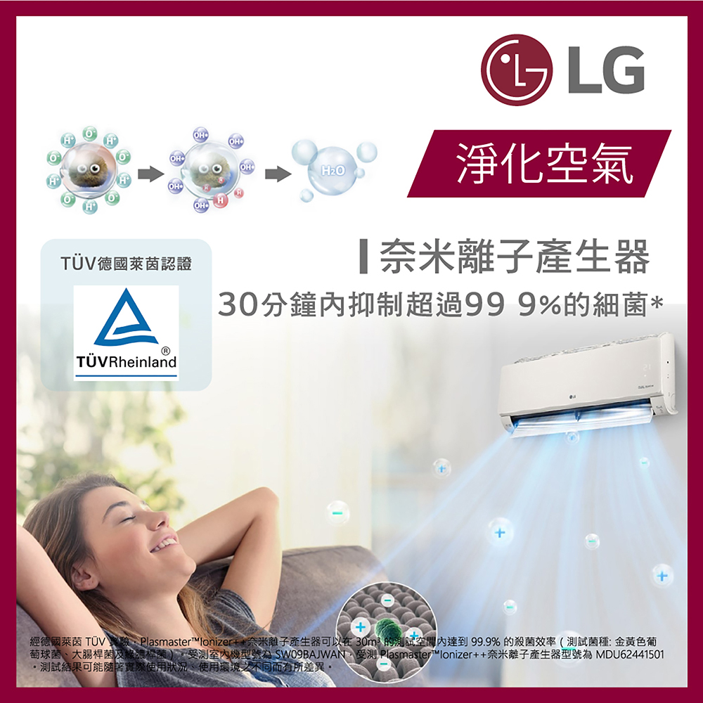 LG極淨一對一雙迴轉變頻冷暖空調 - 細節圖 3