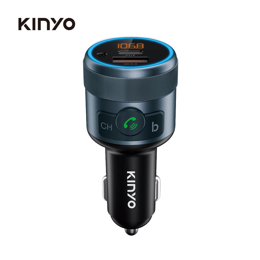 KINYO 車用無線藍牙轉換器