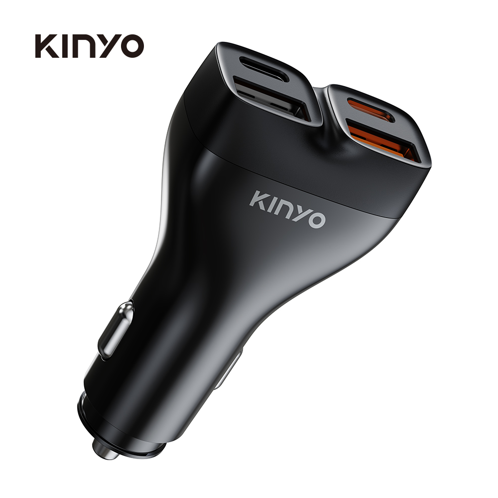 KINYO 35W極快充4埠車用充電器