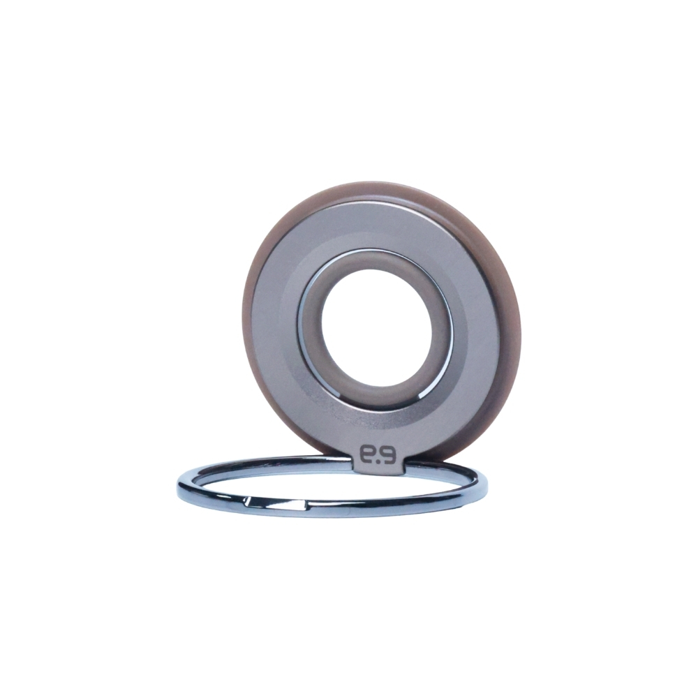 普格爾 磁吸旋轉指環支架-咖