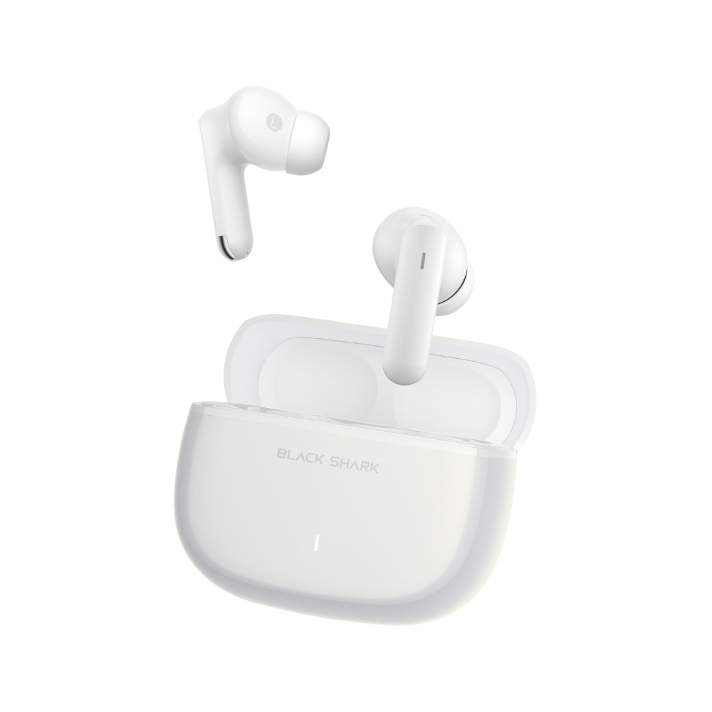 Black Shark T23真無線藍牙耳機-白