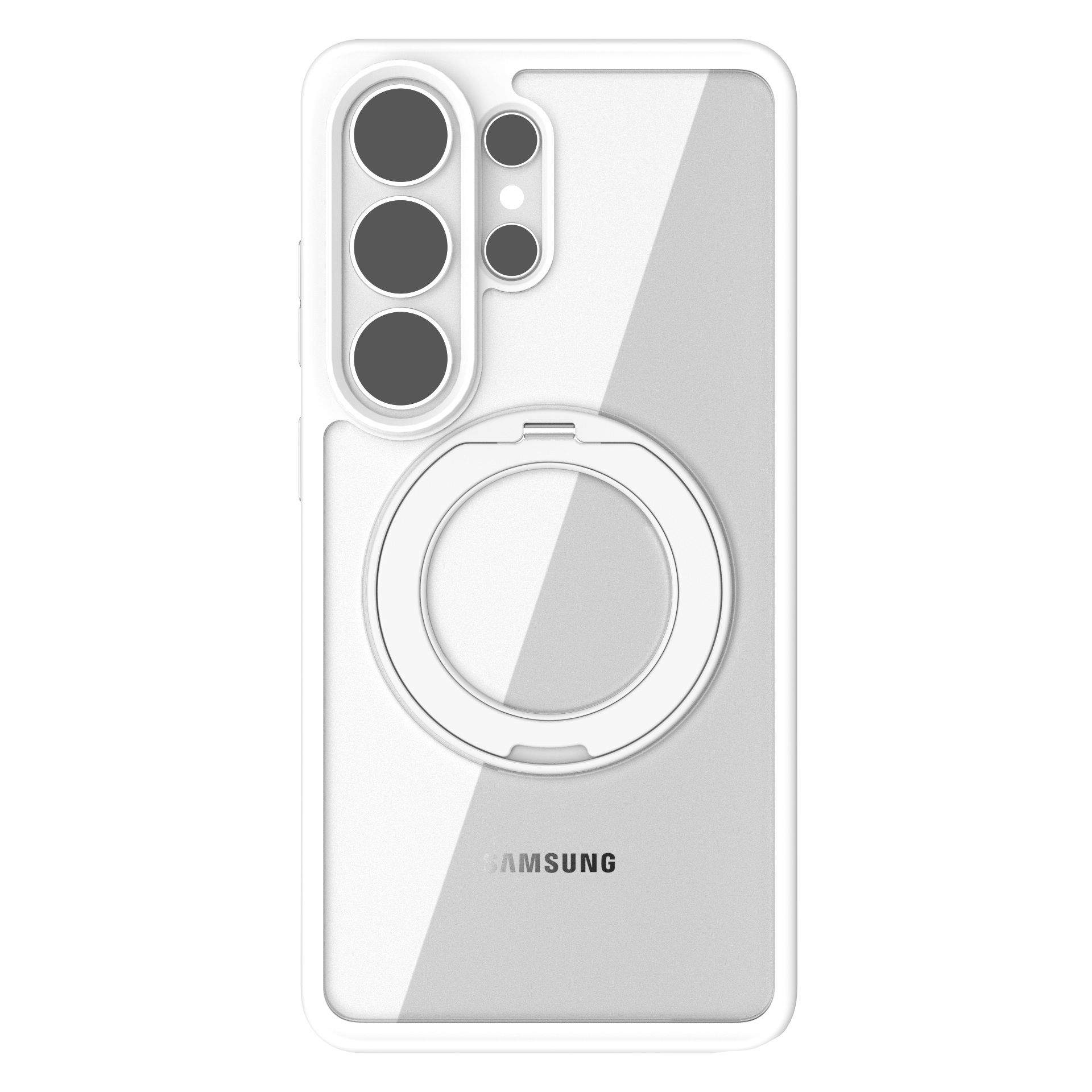 JTL S26 Ultra 抗汙磁吸旋轉支架殼-霧白