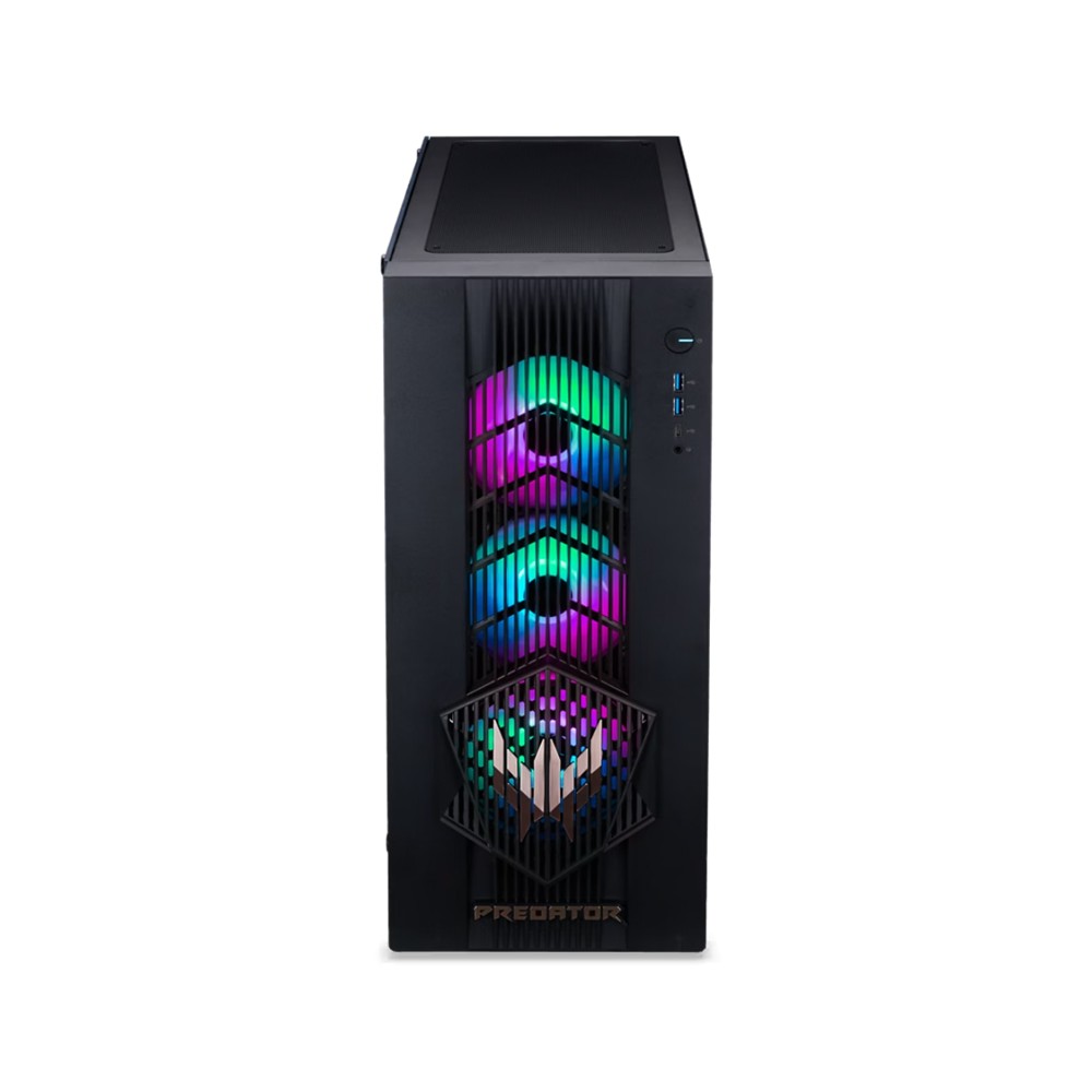 宏碁 Acer Predator Orion 7000 AI電競桌機/桌上型電腦 (Intel Core Ultra9-285K/32G DDR5*2/2T SSD+2T HDD/RTX5090-32G/W11 Pro/1200W) 黑 - 細節圖 1