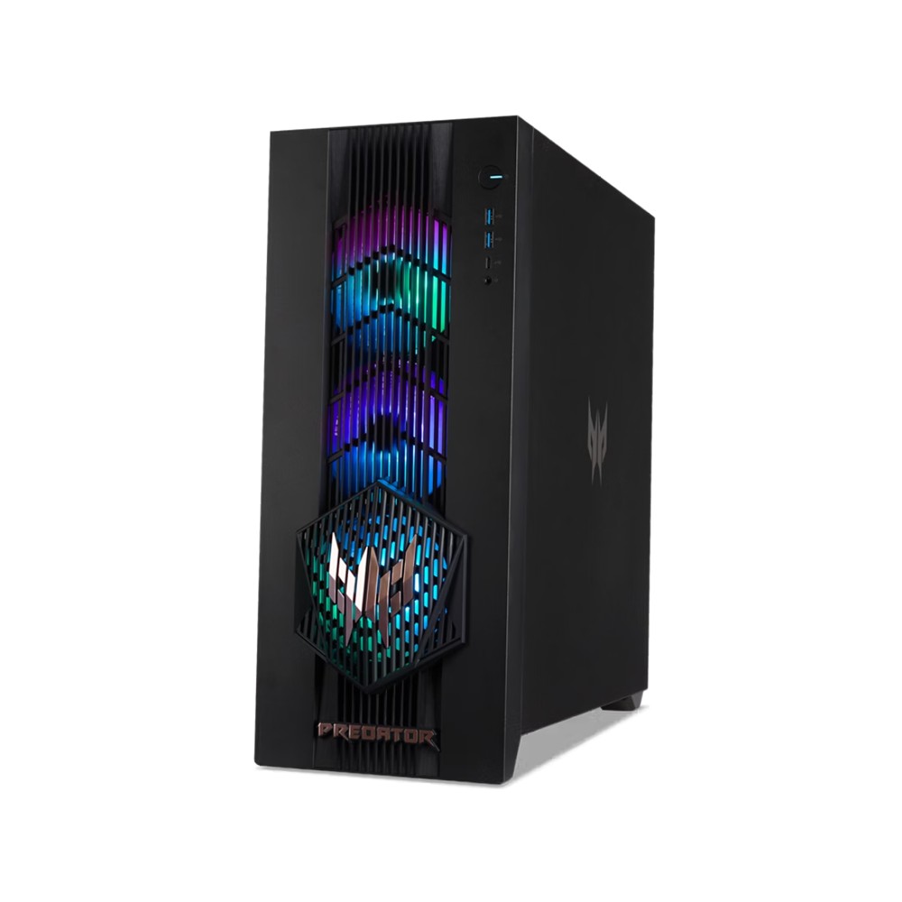 宏碁 Acer Predator Orion 7000 AI電競桌機/桌上型電腦 (Intel Core Ultra9-285K/32G DDR5*2/2T SSD+2T HDD/RTX5090-32G/W11 Pro/1200W) 黑 - 細節圖 2