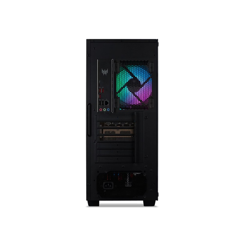 宏碁 Acer Predator Orion 7000 AI電競桌機/桌上型電腦 (Intel Core Ultra9-285K/32G DDR5*2/2T SSD+2T HDD/RTX5090-32G/W11 Pro/1200W) 黑 - 細節圖 4