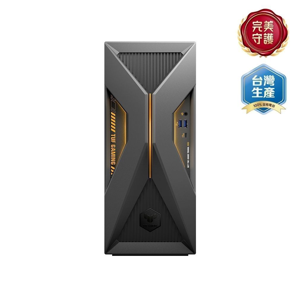 華碩 ASUS TUF Gaming T500 電競桌機 (R5-220/16G/512G/GeForce RTX 3050-6G/W11/180W) 黑 - 細節圖 2