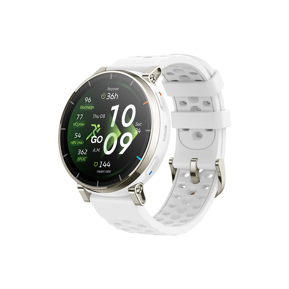 Amazfit Active 3 Premium 智慧手錶-陶瓷白