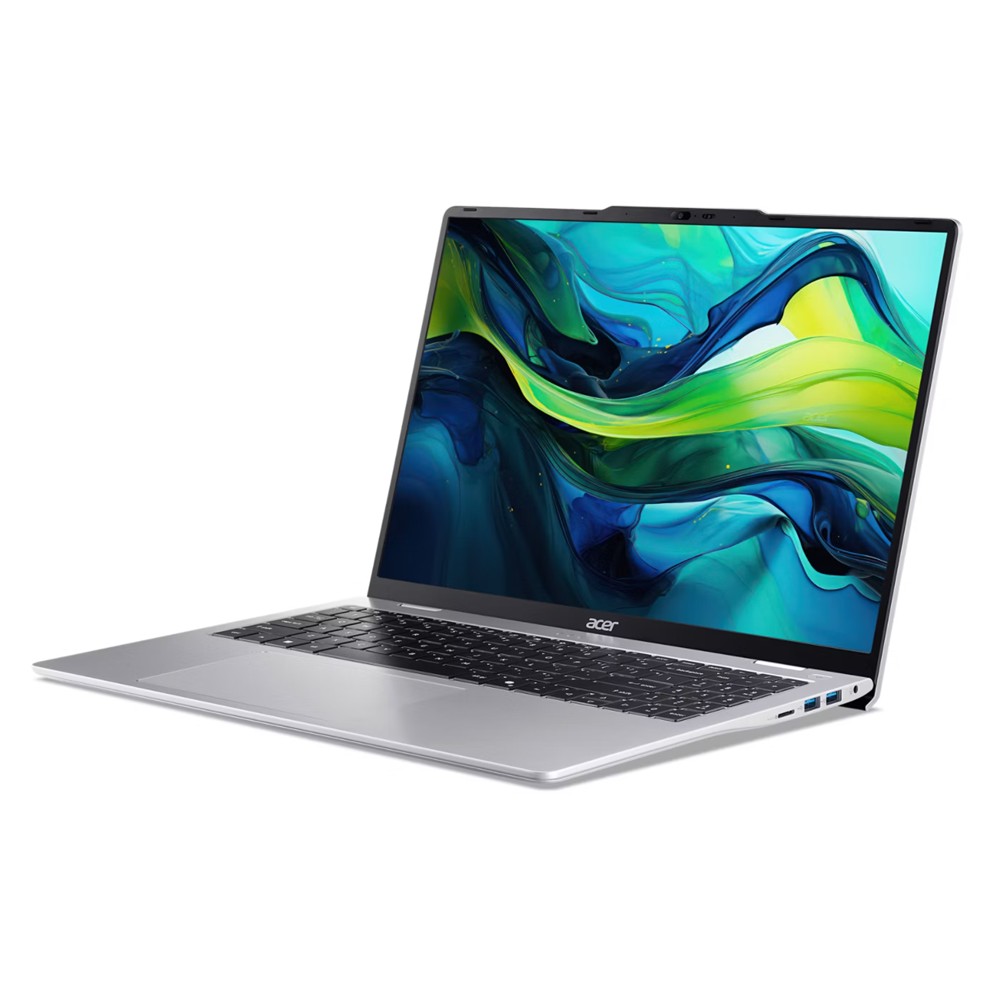 宏碁 ACER Aspire Lite AI筆電 16" (Intel Core Ultra5-115U/16G/1T/Iris Xe/W11) 銀 - 細節圖 1