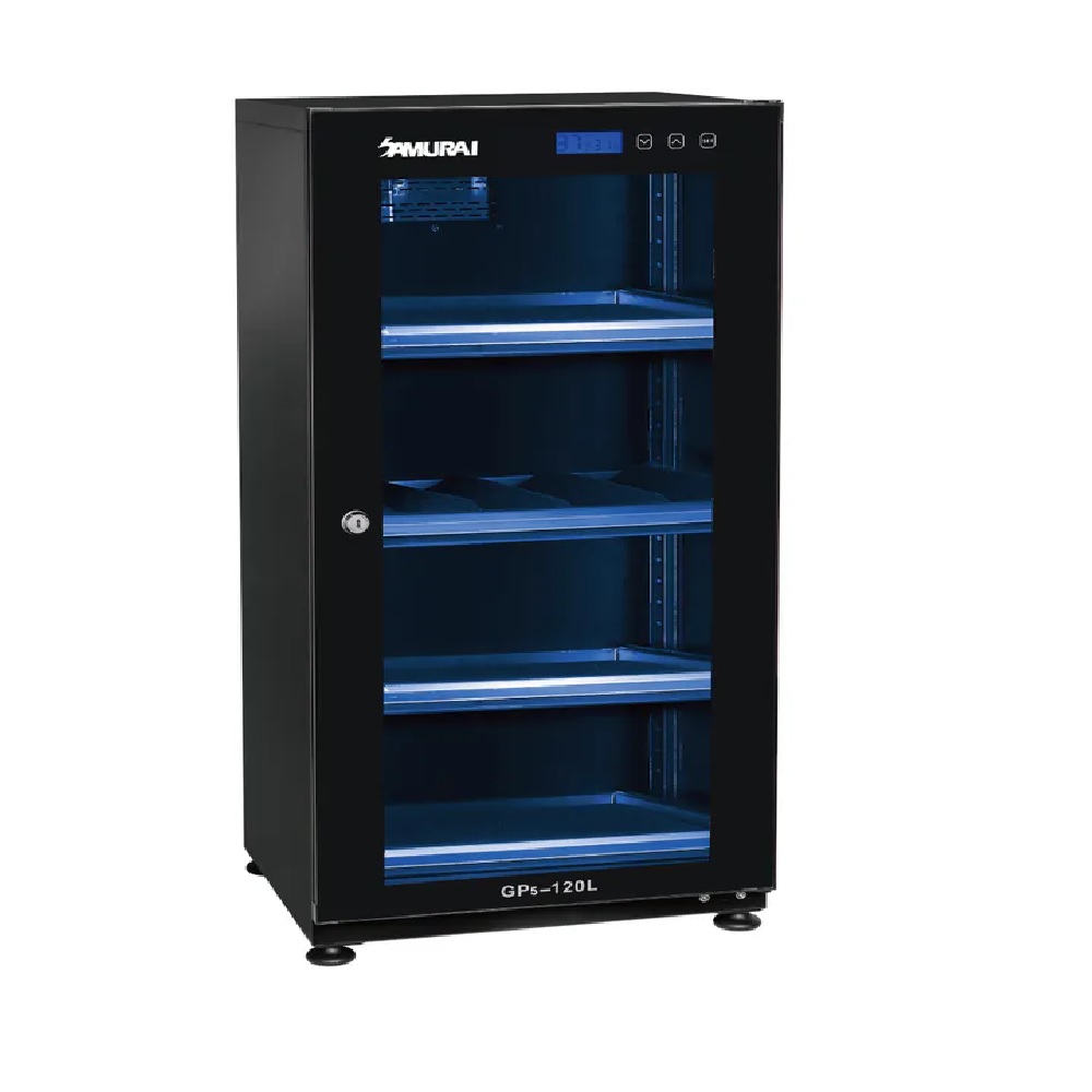 SAMURAI新武士120L藍光電子防潮箱