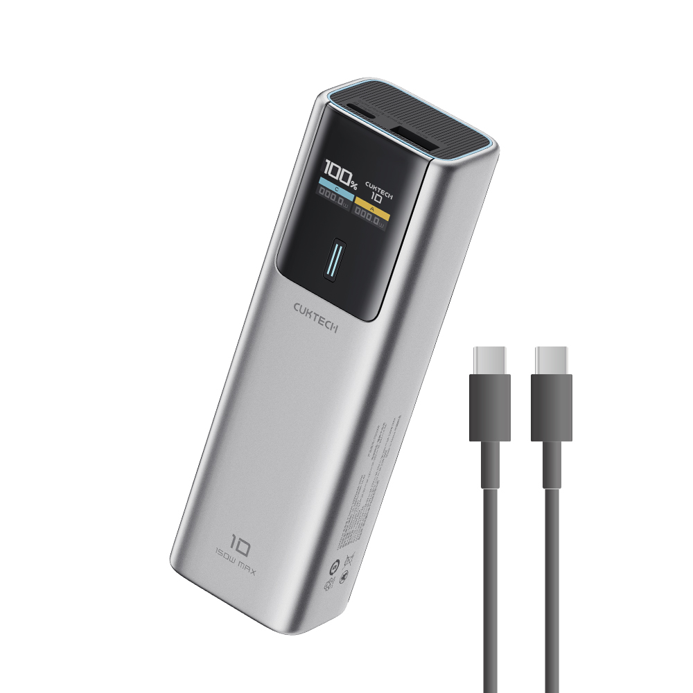 酷態科 10號 150W 行動電源 10000mAh-灰