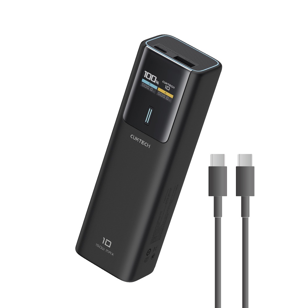 酷態科 10號 150W 行動電源 10000mAh-黑