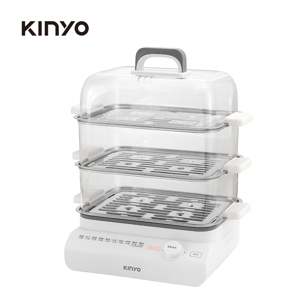 KINYO 多功能不鏽智慧鮮蒸鍋
