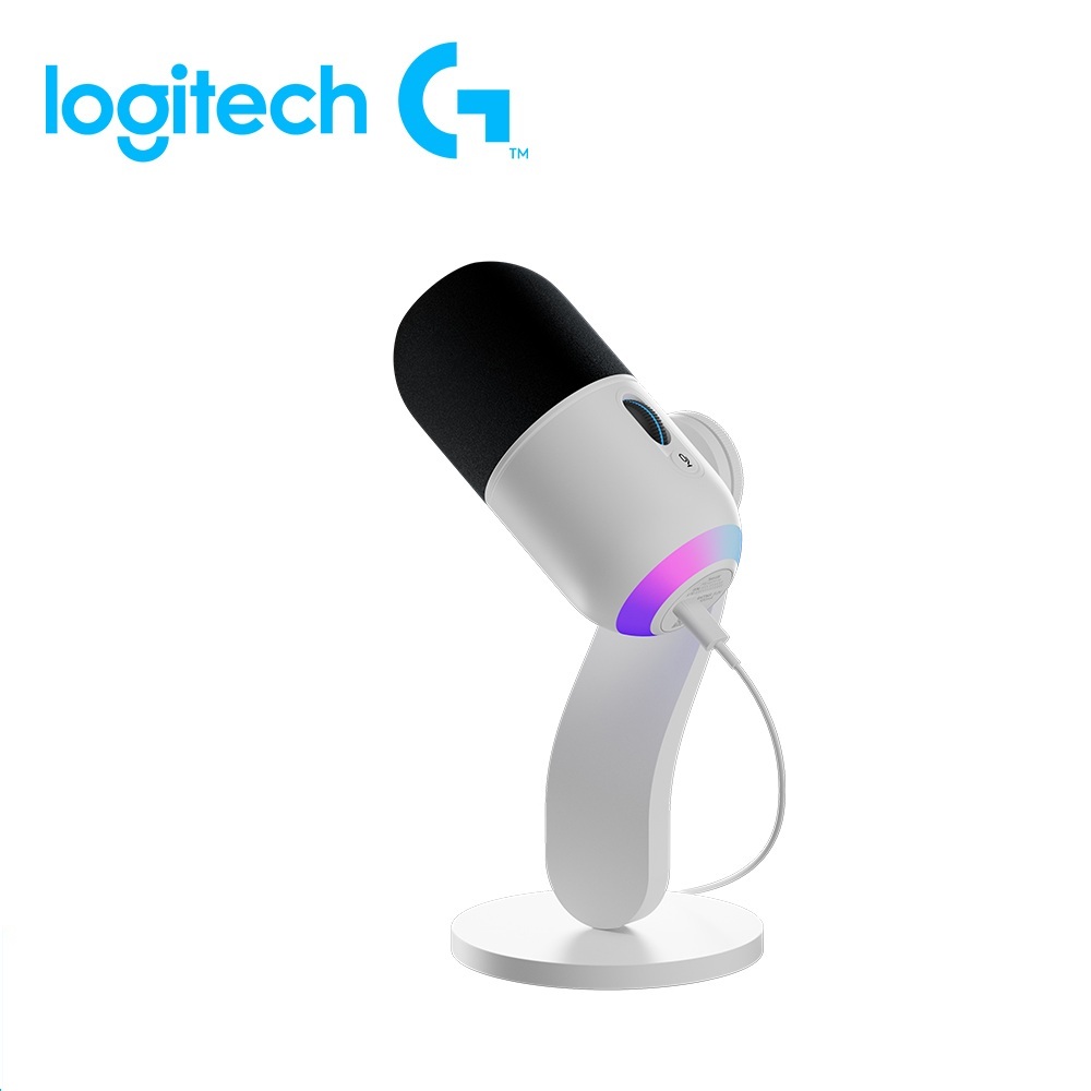 羅技 Logitech YETI GX USB麥克風-白
