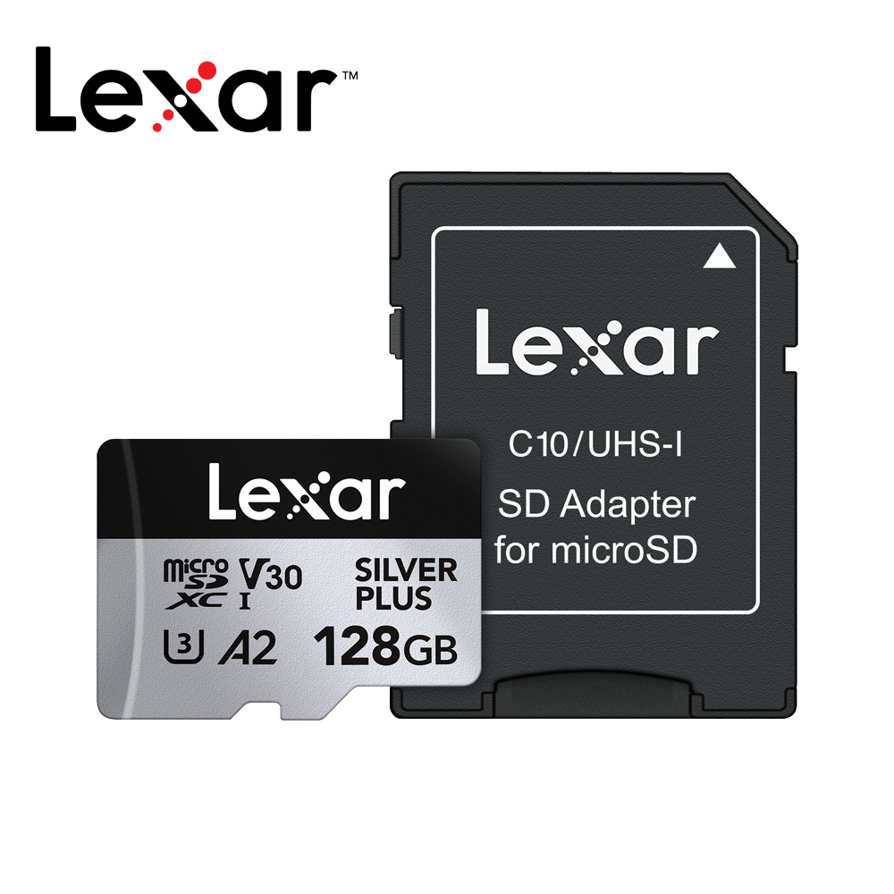 Lexar Silver Plus MicroSDXC 128G記憶卡