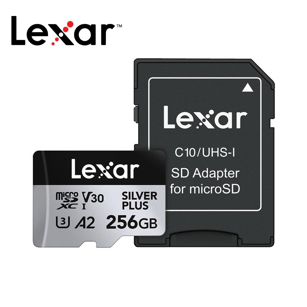 Lexar Silver Plus MicroSDXC 256G記憶卡