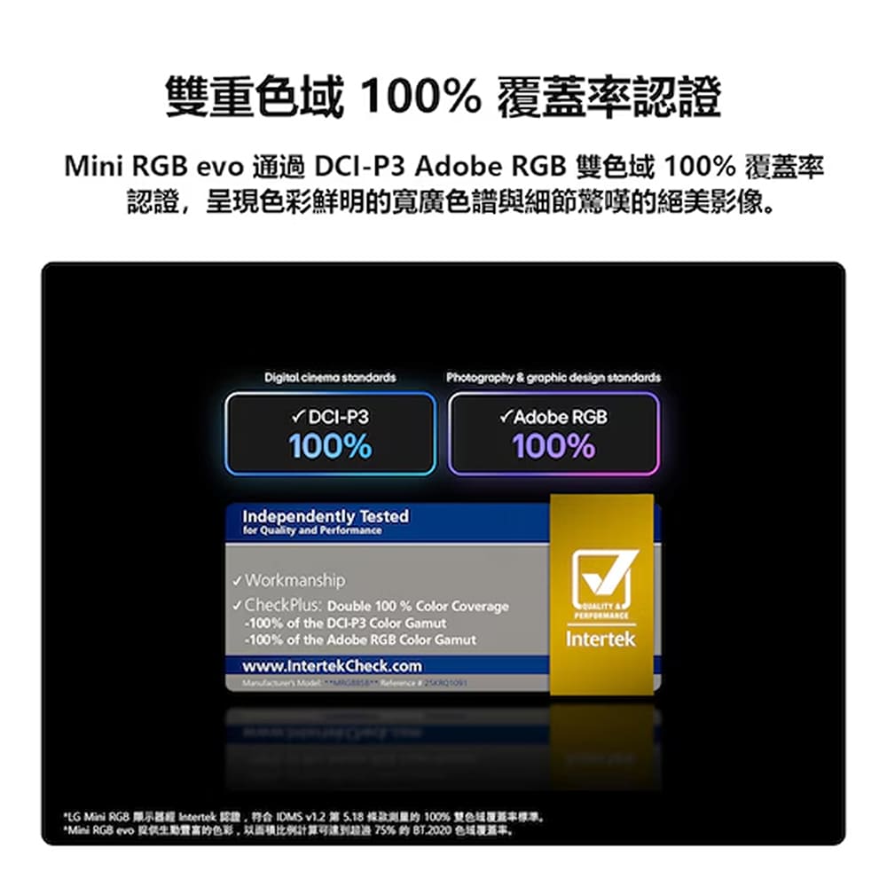 LG 86型 4K AI MRGB LED顯示器 - 細節圖 1