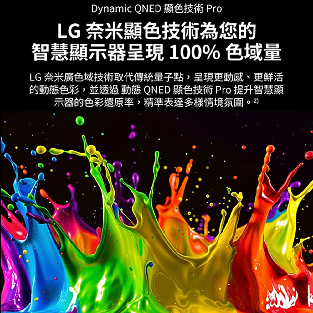 LG 55型 4K AI Mini LED QNED 顯示器 - 細節圖 3