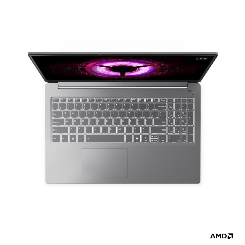 聯想 Lenovo LOQ AI電競筆電 15.6" (R7-7735HS/16G/512G/RTX4050-6G/W11) 銀 - 細節圖 3