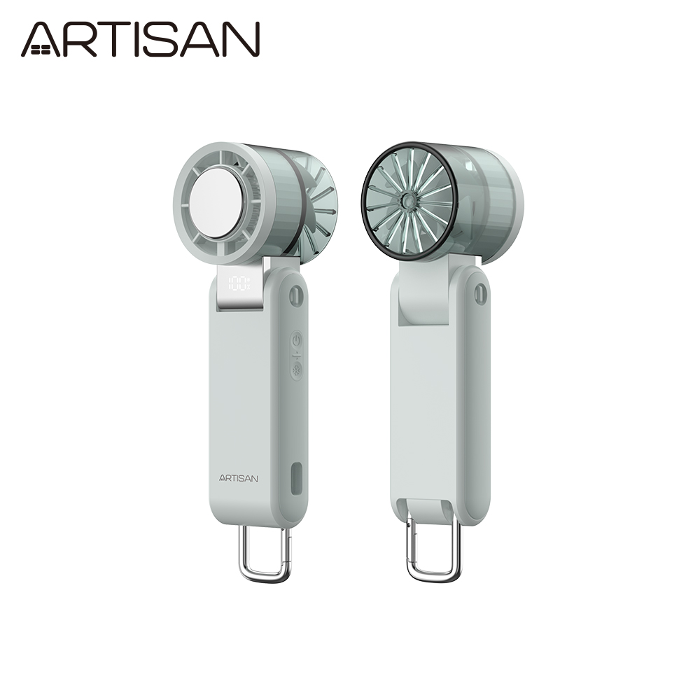 ARTISAN 手持高速製冷冰鎮風扇-清霧綠