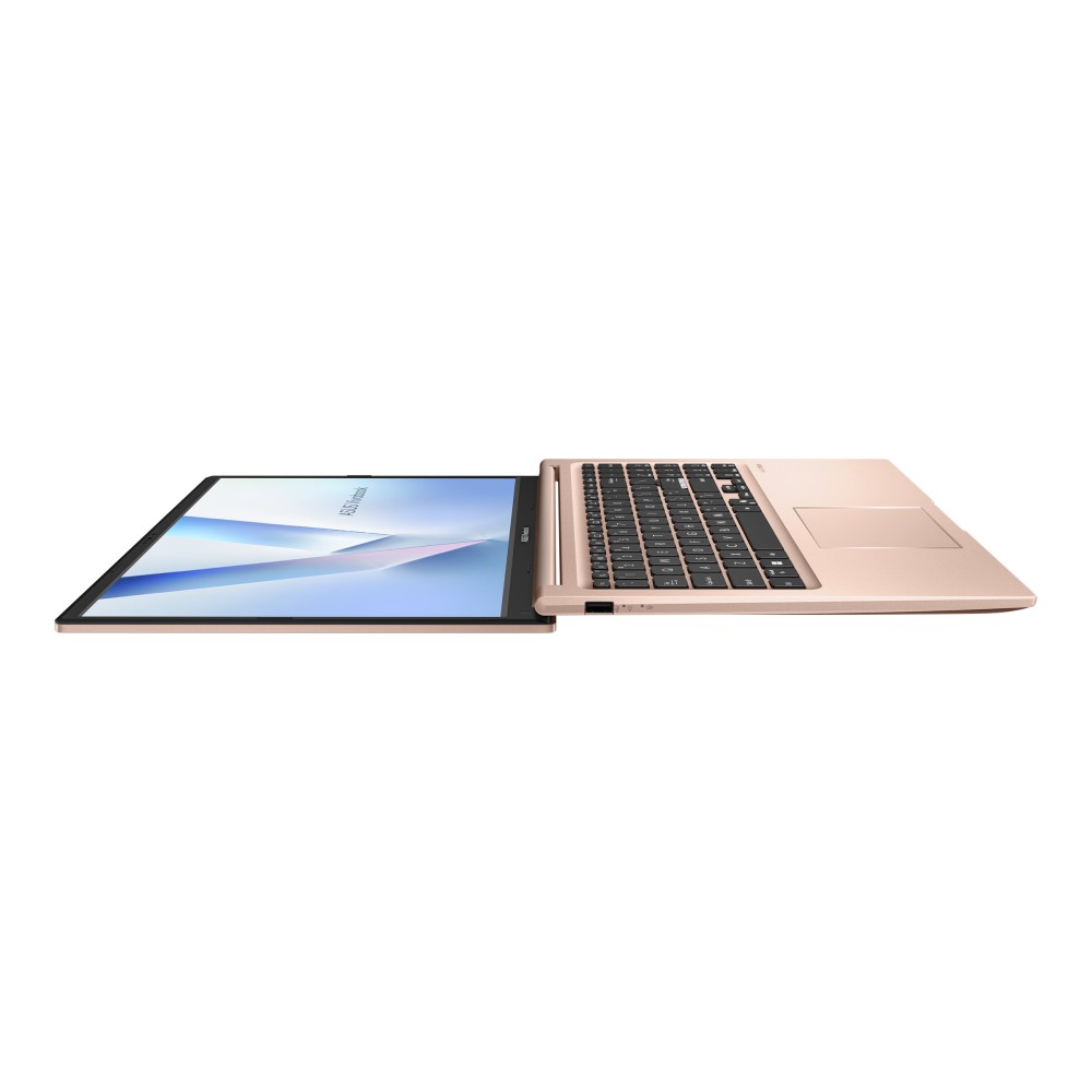 華碩 ASUS Vivobook AI筆電 15.6" (Intel Core5-320/8G/512G/UMA/W11) 金 - 細節圖 1