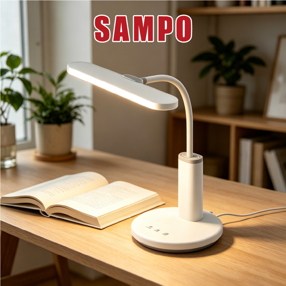 聲寶 SAMPO 無頻閃抗藍光LED護眼檯燈