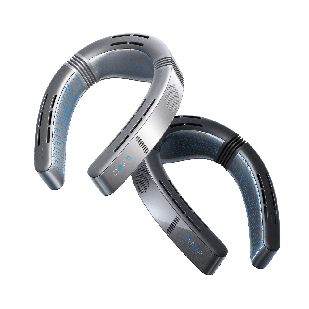 TORRAS COOLiFY Cyber Fold頸掛空調-曜石黑