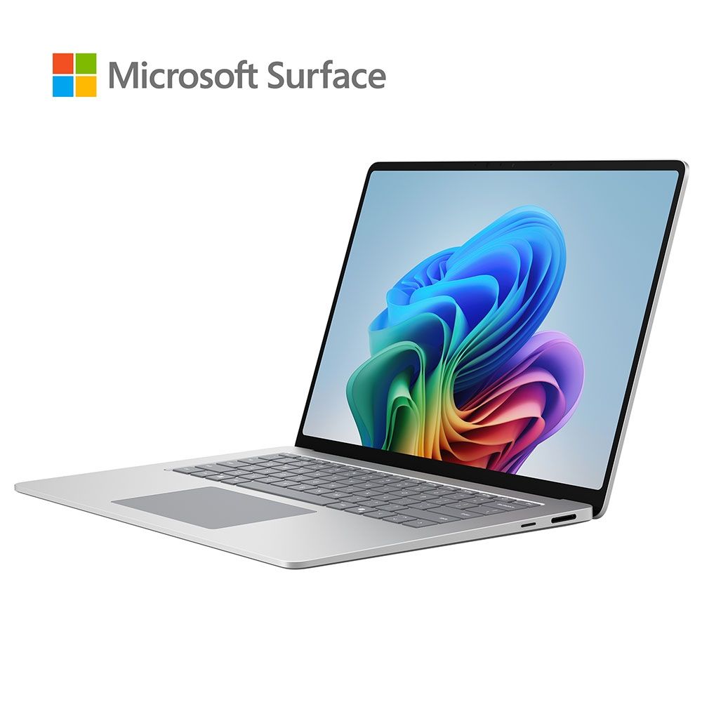 微軟 Microsoft Surface Laptop AI觸控筆電 15" (Snapdragon X2E-78-100/16G/512G/UMA/W11) 白金 - 細節圖 1