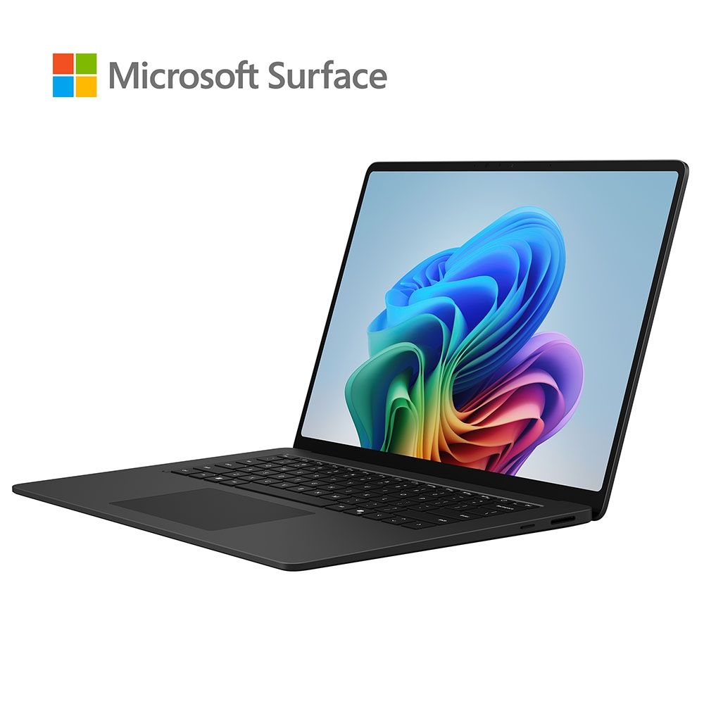 微軟 Microsoft Surface Laptop AI觸控筆電 15" (Snapdragon X2E-78-100/16G/512G/UMA/W11) 霧黑 - 細節圖 1
