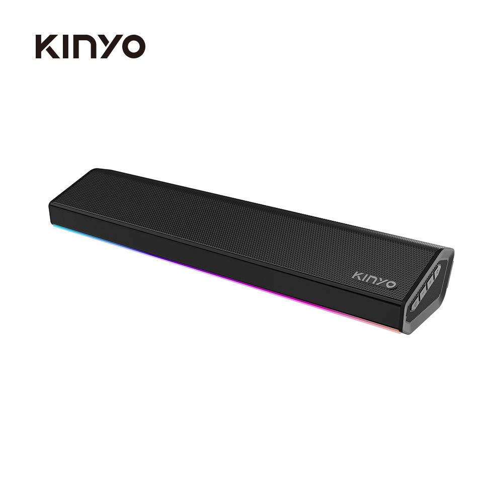 KINYO 簡韻立體藍牙揚聲器(黑)