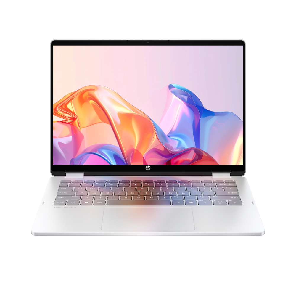 惠普 HP OmniBook AI翻轉觸控筆電 14" (Intel Core Ultra5-322/16G/512G/UMA/W11) 銀 - 細節圖 1