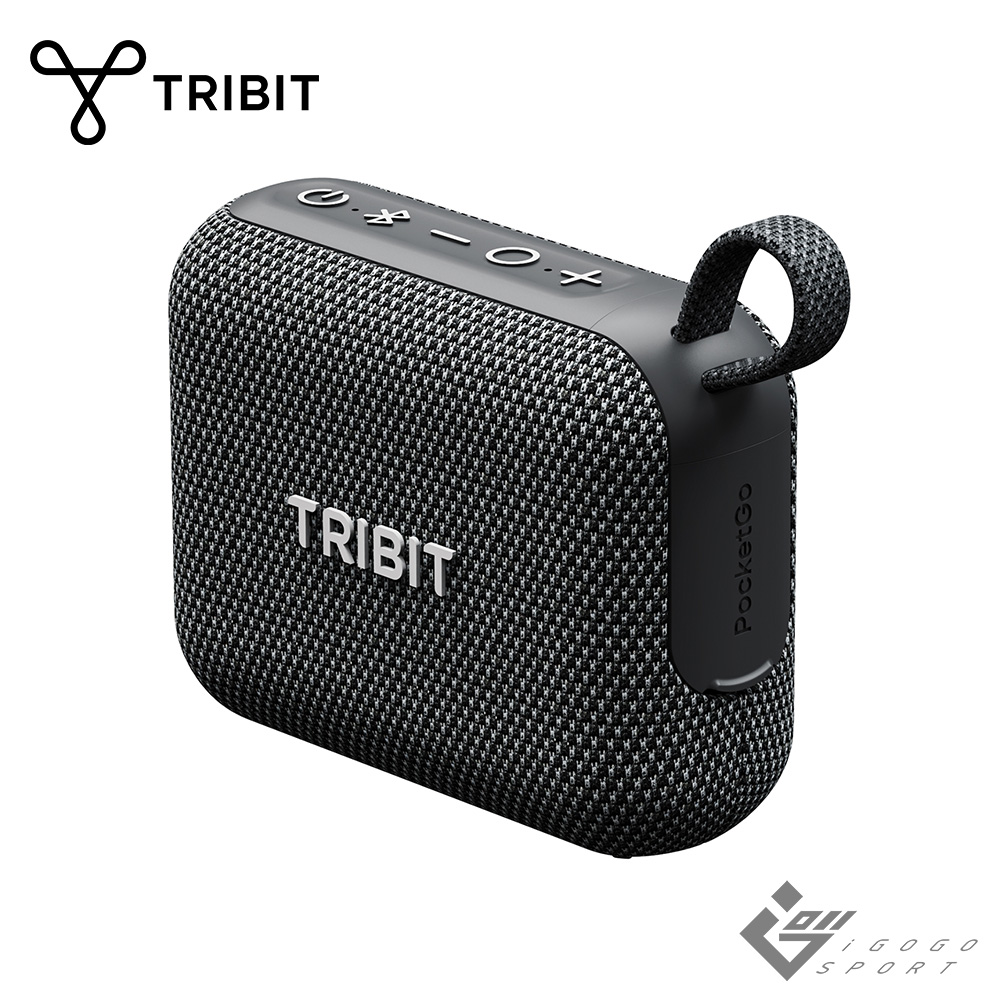 Tribit PocketGo 可攜式口袋藍牙喇叭 黑