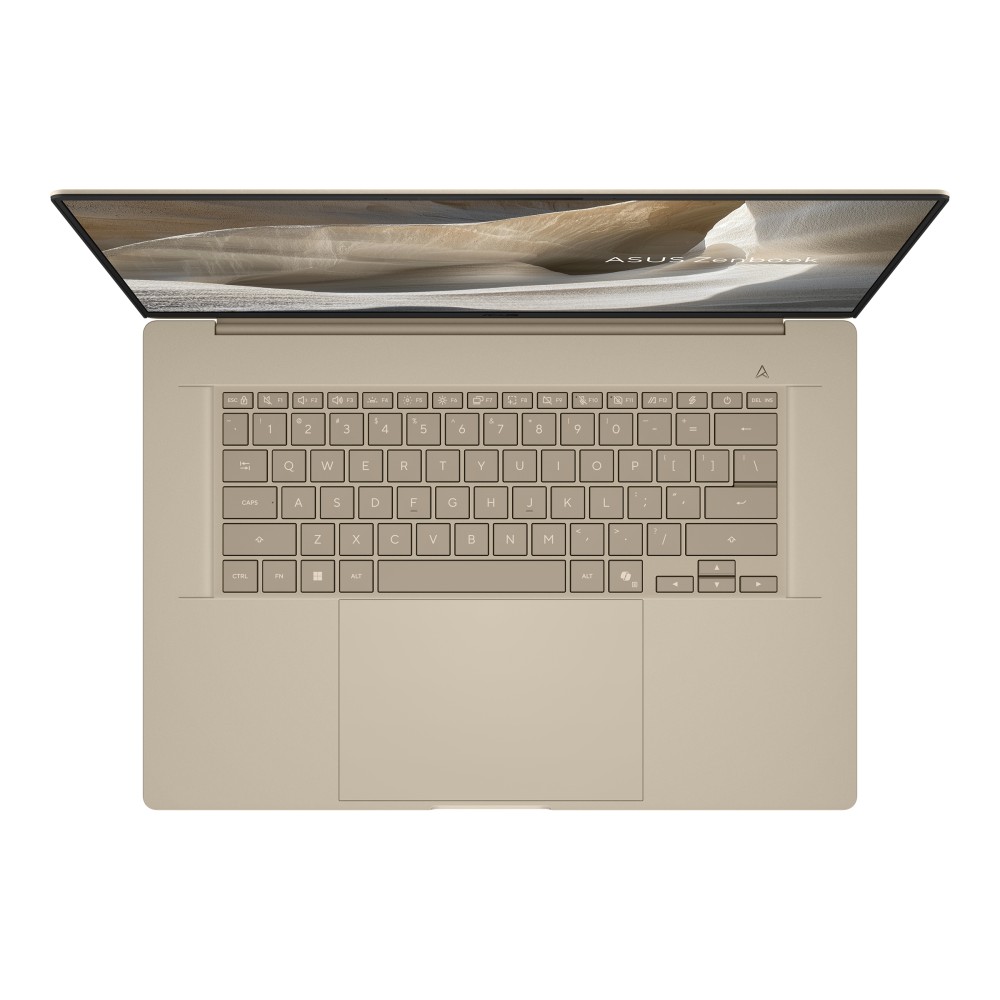 華碩 ASUS Zenbook OLED AI筆電 16"(Snapdragon X2-94-100/24G/1T/UMA/W11)金 - 細節圖 2