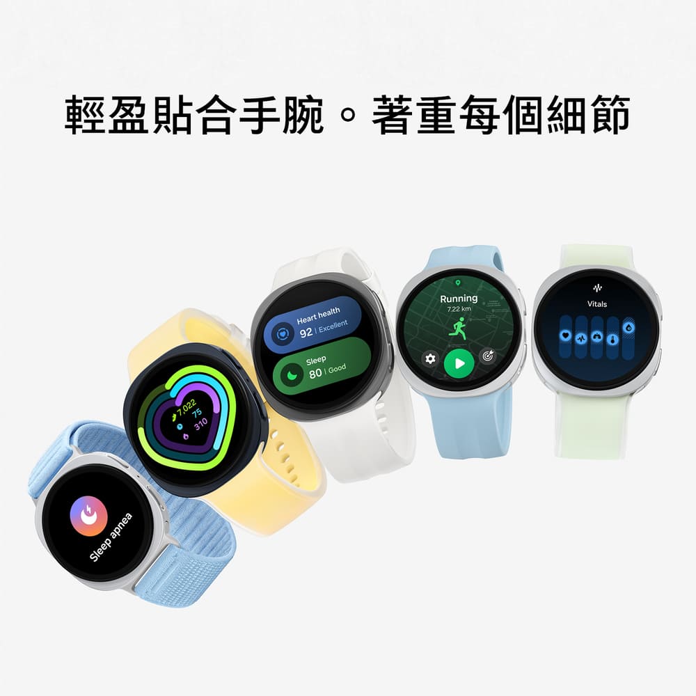SAMSUNG Galaxy Watch9 44mm 智慧手錶 冰川銀 - 細節圖 1