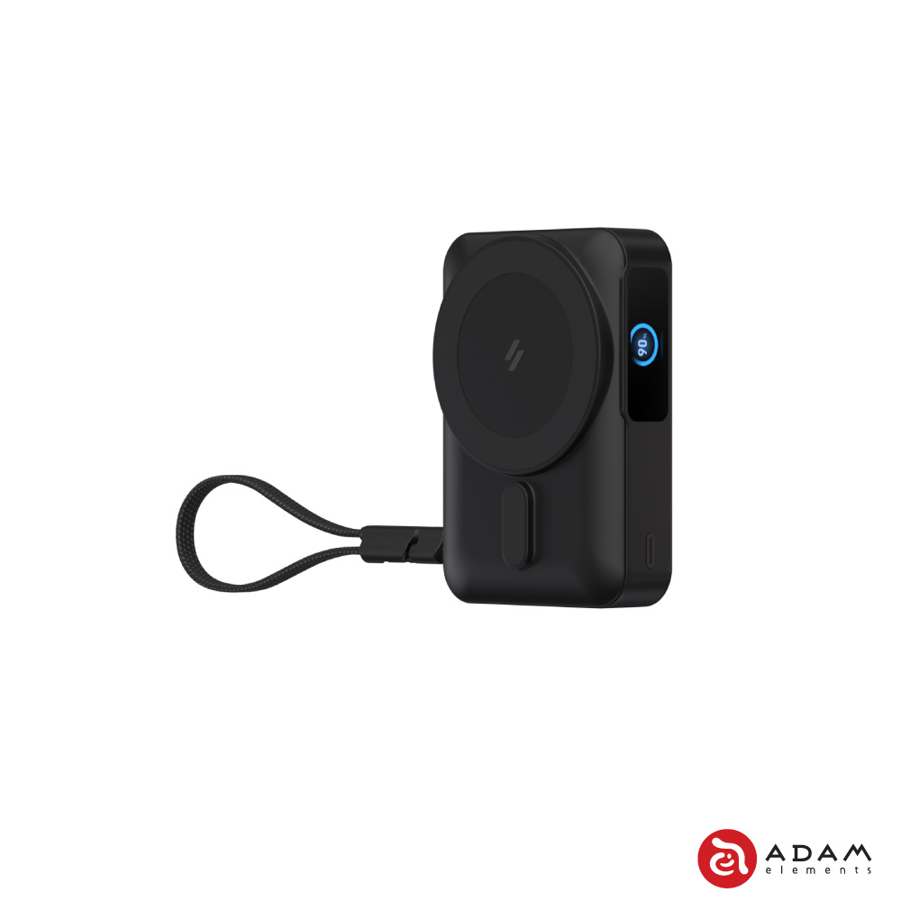 ADAM VIONTA E10固態行動電源10000mAh-黑