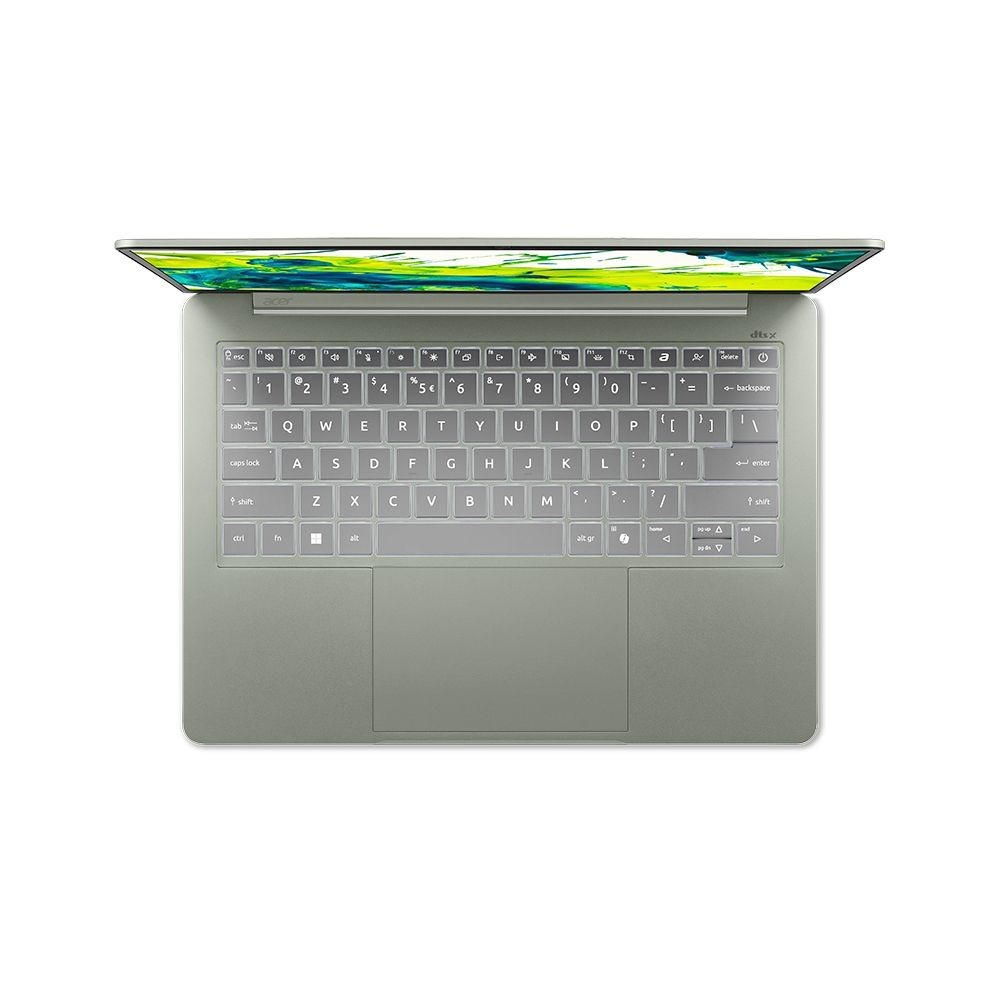 宏碁 ACER Swift Air AI筆電 14" (Intel Core5-320/12G/512G/UMA/W11) 灰綠 - 細節圖 1