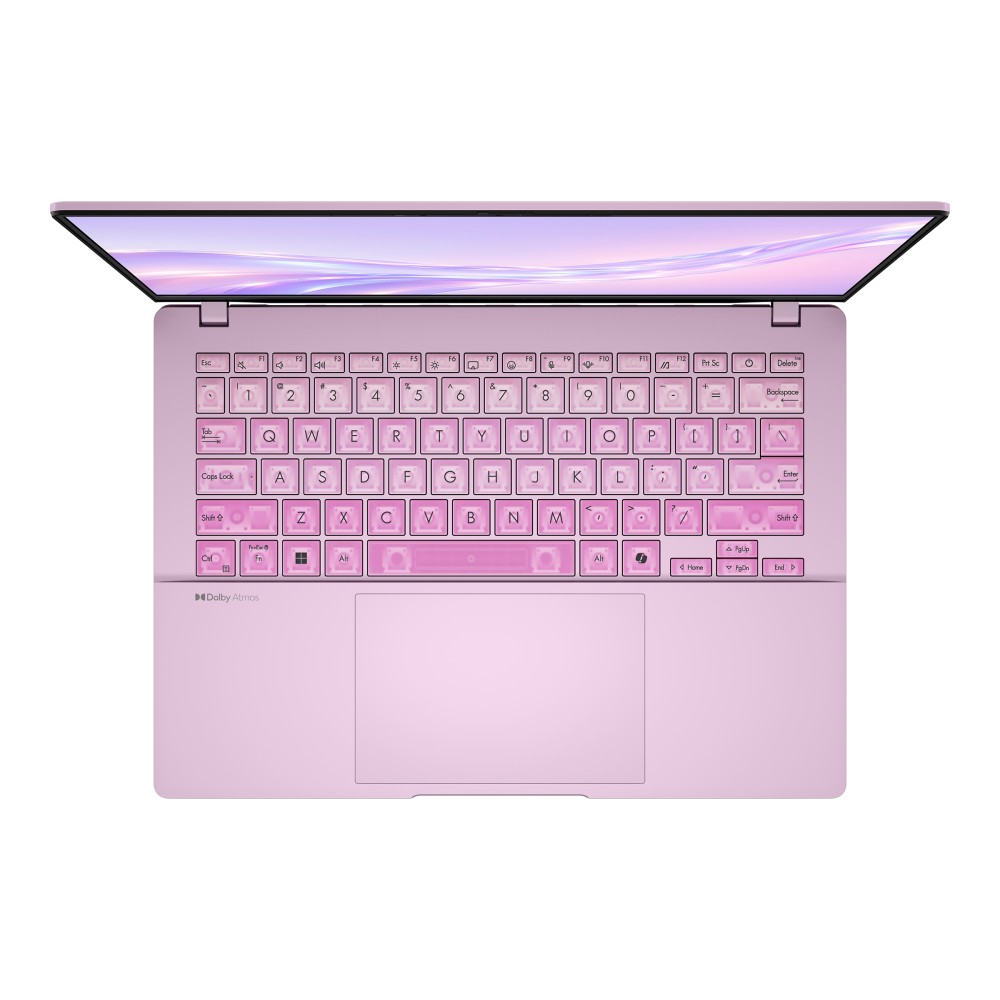 華碩 ASUS VivobookS OLED AI筆電14" (Intel Core Ultra5-226V/16G/512G/Arc/W11) 粉 - 細節圖 3