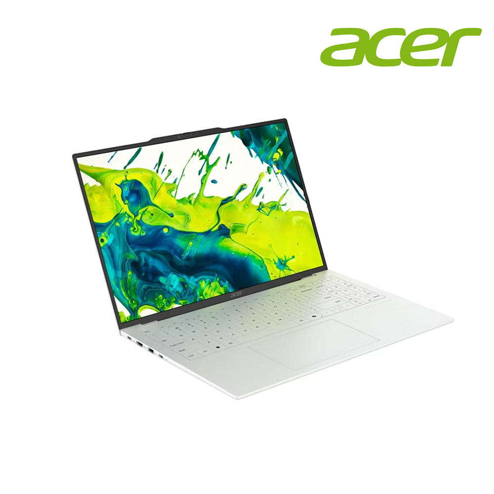 ACER Swift Air 16 AI筆電 白 (AI 5 330/16G/512G SSD/W11) - 主要圖片